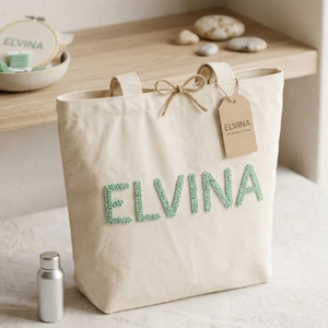 Sac fourre-tout imprimé en coton naturel 100% avec soufflet, réutilisable pour le shopping, sacs promotionnels personnalisés avec logo, fournisseur en gros OEM - Product Image 2