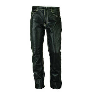 Casual Wear <b>Men</b> Leather Pants Custom Design Printed Logo Lightweight With Low Price Leather Pant - Product Image 1