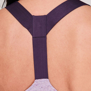 Camiseta sin mangas para mujer, estilo crop top, color liso, transpirable, sin costuras, estilo urbano, tejido elástico acanalado, informal, OEM - Product Image 5