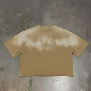 Camisetas de Algodón 100% de Alta Calidad al por Mayor para Hombre, Camisetas Lisas con Impresión DTG Personalizada, Camiseta Blanca Extra Grande - Product Image 2