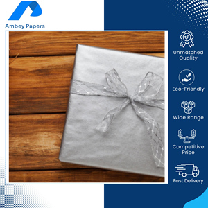 Excellent Quality Smooth Finish Gift <b>Tissue</b> <b>Paper</b> | Solid Color Eco Wrapping Sheets for Packaging & Gift Wrapping Usage - Product Image 3