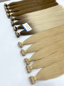 Prêt à expédier 100% extensions de cheveux vietnamiennes extensions de cheveux en bande grande quantité en stock fournisseur pas d'enchevêtrement pas de perte de cheveux - Product Image 4
