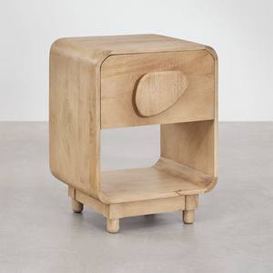 Mesita de noche Vandana Nova Ultra de madera de mango y acacia - Product Image 3