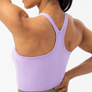 Crop top athlétique sans couture pour femmes, crop top léger et confortable pour femmes, vêtements de sport haut de gamme pour femmes - Product Image 5