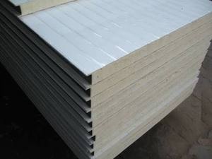 Paneles Sándwich Aislantes de Poliuretano (PUF) para Techos y Paredes de Almacenes, Edificios Industriales y Cámaras Frigoríficas - Product Image 1
