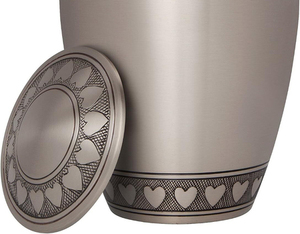 Urnas Funerarias Decorativas de Latón para Cenizas de Adultos, Urnas Hechas a Mano para Hombres y Mujeres - Product Image 6