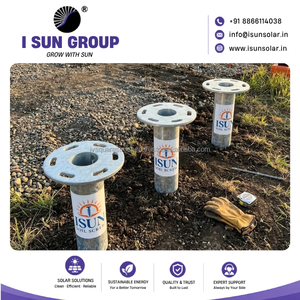 Vente en gros de pieux de fondation galvanisés à chaud pour systèmes de montage solaire - Product Image 2
