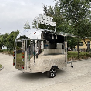 Remolque de comida 3M Comercial Totalmente equipado Cocina Camión de comida Reino Unido Estándar Foodcart Remolque de comida móvil para EE. UU. - Product Image 1