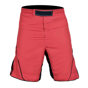 Shorts de combat de haute qualité à imprimé numérique avec cordon de serrage pour adultes, shorts de boxe MMA en polyester à séchage rapide - Product Image 1