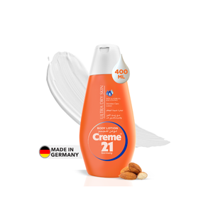 Crème 21 400ml Lotion corporelle pour peaux très sèches Hydratation longue durée Soin de la peau lisse Acheter auprès du fabricant - Product Image 1