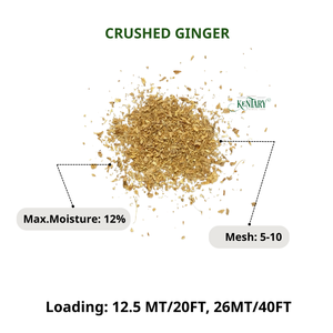 Flocons de gingembre concassé séchés, épice naturelle, assaisonnement culinaire pour aliments et ingrédients de thé, approvisionnement en vrac - Product Image 4