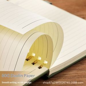 Libreta de Regalo con Espiral de PU para Negocios, en Stock, Bloc de Notas Creativo para Minutas de Reuniones, Logotipo Personalizado, Correa Simple, Venta al Por Mayor - Product Image 3