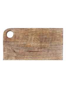 Tabla de cortar hecha a mano de madera de mango |   Tabla de Cortar y Servir Rectangular Natural |   Apto para lavavajillas, grosor de 0.4 cm |   Ecológico - Product Image 2