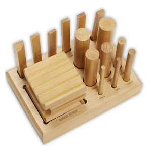 Ensemble professionnel de blocs de façonnage et de poinçons en bois pour bombage et façonnage de bijoux, outils multifonctionnels pour le pliage et la mise en forme, Inde - Product Image 1