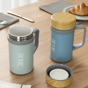 Garantía de calidad Revestimiento de porcelana de acero inoxidable Tazas térmicas Frasco de vacío Botella de bebida deportiva 4-6hrs Caliente 8-10hrs Frío - Product Image 1