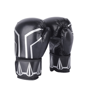 Gants de boxe en cuir véritable/PU avec logo personnalisé, gants de Muay Thai, gants de kick-boxing, gants de boxe multicouches haute densité - Product Image 3