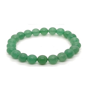 Bracelet perlé en cuivre certifié, écologique, au design classique, pour femmes et hommes, avec cristal de guérison et pierre de Reiki - Product Image 6