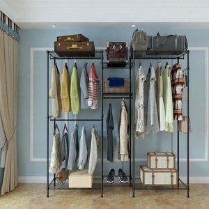 Scaffale Industriale da Parete in Ferro da 42 Pollici, Stile Vintage Retrò Nero, Fai da Te, Libreria Aperta, 2 Pezzi, 4 Livelli, Connettori e Supporti per Scaffali - Product Image 2