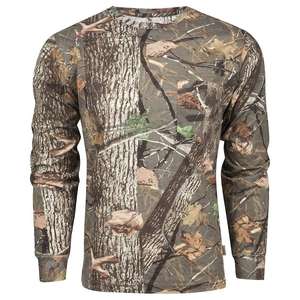 T-shirts pour hommes Realtree les plus vendus, t-shirts camouflage coupe classique, t-shirts respirants pour la randonnée et la chasse, motif camouflage - Product Image 1