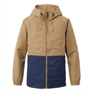 Sudadera Deportiva Ligera de Forro Polar para Hombre, con Capucha y Cremallera, Cortavientos Casual para Primavera y Otoño, con Combinación de Colores y Bordado - Product Image 2