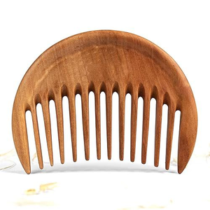 Custom Logo Wooden <b>Combs</b> Cheap Personalized With Customized Size And Wood, <b>Wide</b> Tooth Wooden Hair <b>Comb</b> by blossom craft india - Product Image 6