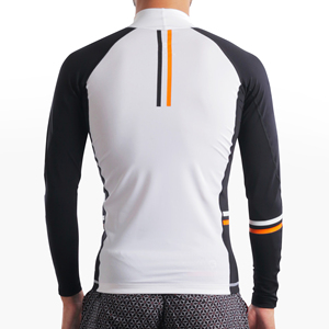 ออกแบบเสื้อแรชการ์ดแขนยาวแบบกำหนดเองสำหรับผู้ชาย พร้อมคุณสมบัติป้องกันรังสียูวี UPF50 และแห้งเร็ว - Product Image 5