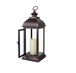 Farolillo de Metal Marroquí Colgante, Ecológico y Portátil, en Acabado Negro Brillante, para Bodas, Gran Venta - Product Image 5