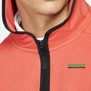 Sweat-shirt chaud pour homme à capuche zippé intégral, coupe classique, avec ourlets côtelés larges, en mélange de coton épais et rembourré, idéal pour l'extérieur - Product Image 4