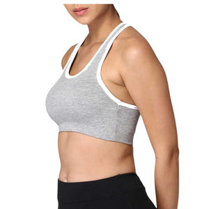 เสื้อชั้นในกีฬาคุณภาพสูง แห้งเร็ว เป็นมิตรกับสิ่งแวดล้อม ปี 2026 ระบายอากาศได้ดี ผลิตจากผ้ารีไซเคิลอย่างยั่งยืน ให้การรองรับที่ดี เหมาะสำหรับโยคะและฟิตเนส - Product Image 4