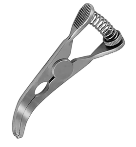 Pinza Hemostática Cruzada Curva de Acero Inoxidable Glover Atrauma Bulldog Premium para Cirugía Vascular, Instrumentos Médicos Manuales Clase Quirúrgica - Product Image 4