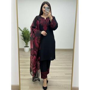 Aporta un toque de encanto sin esfuerzo con nuestro exclusivo conjunto de 3 piezas, diseñado para brindarte comodidad y confeccionado con elegancia. - Product Image 1