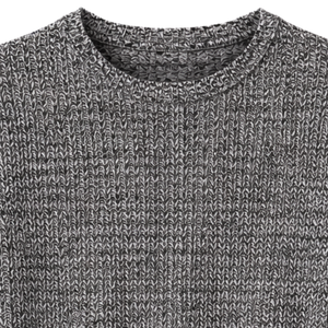 Top de punto texturizado para mujer, manga corta, cuello redondo, corte ajustado, informal, suéter de verano, blusa elegante y suave para el día a día - Product Image 6