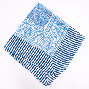 Pañuelo Cuadrado de Algodón Hecho a Mano Estilo Vaquero Occidental, Ecológico, Orgánico, Multicolor, Unisex, Suave, Accesorio para Exteriores - Product Image 6