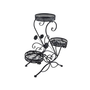 Top Arrival Durable Iron Flower <b>Pot</b> <b>Stand</b> Suitable For Heavy Planters Home Garden Balcony Indoor Outdoor Plant Display - Product Image 6