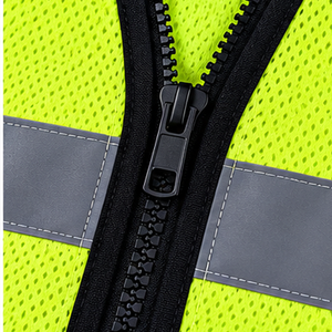 Chaleco de Seguridad Ligero Reflectante de Alta Visibilidad para Hombre, Fabricante Personalizado, Proveedor Mayorista, Uniforme de Construcción - Product Image 6