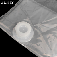 Sac d'emballage liquide JIJID transparent de qualité alimentaire BIB avec bouchon, étanche pour jus, huile, bière, eau minérale