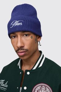 Bonnet en tricot côtelé avec logo personnalisé, bonnet chaud d'hiver à revers, respirant, thermique, tissu de qualité supérieure, bonnet unisexe - Product Image 5
