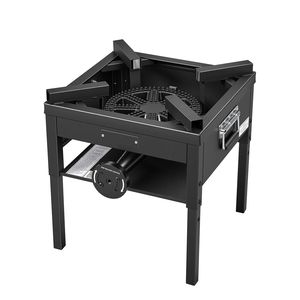 200,000 BTU Heavy Duty Single Burner Propane LPG Gas Cooker <b>Carbon</b> Steel Outdoor Camping <b>Stove</b> High Efficiency for Outdoor - Product Image 1