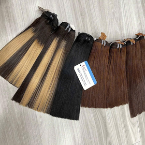 <b>Top</b> Product Bone Straight Vietnamese Virgin Hair Extensions Double Drawn Factory Wholesale Price Pre Order - Product Image 1