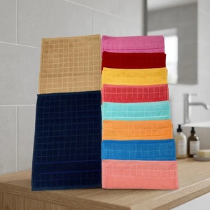 11x11 Inch Plain Cotton <b>Towel</b> Solid Dyed Woven Personal Care <b>Towel</b> <b>Small</b> Cotton Hand <b>Towel</b> 11x11 Inch Plain Dyed Woven Personal - Product Image 2
