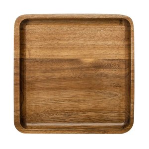 Plateau en bois pur, nouveau design, vente directe d'usine, plateau rectangulaire en bois pour servir les fruits, produit de qualité supérieure - Product Image 1