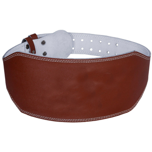 Ceinture de musculation en cuir de vachette personnalisée de haute qualité, robuste, confortable, souple, légère, respirante, réglable, avec soutien dorsal - Product Image 5