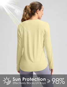 Ensemble haut et jupe sport pour femme, manches longues, col rond, séchage rapide, tricot polyester, couleur unie, printemps-été - Product Image 3