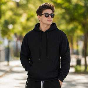 Sudadera con Capucha Extra Grande de Algodón Grueso de Alta Calidad, Lisa, Unisex, con Logotipo Personalizado, Sudadera con Capucha de Felpa Francesa para Hombre - Product Image 2