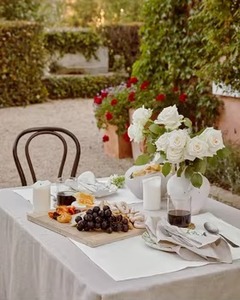 Cotton Round Tablecloth for Enhanced Dining Experience Wedding Decor <b>Table</b> <b>Cover</b> Boho Custom Sizes Tablecover - Product Image 6
