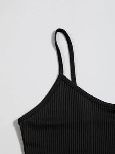 New Arrival Women's High Support Sexy Sports Bra Plus Size Breathable Eco-Friendly Front Logo Customizable Deep V-Neck - Product Image 3