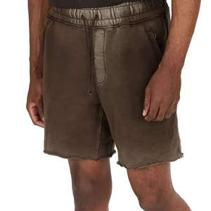 Pantalones Cortos Cómodos para Hombre, Estilo Retro, Lavado Ácido, Tela de Algodón Suave, Ajuste Casual, Atuendo de Verano, Transpirables, Estilo Urbano - Product Image 3