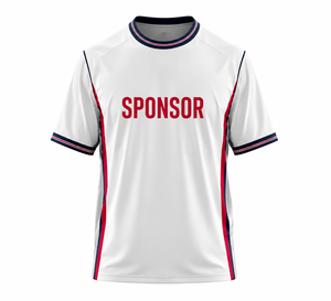 เสื้อฟุตบอลทีมเหย้า-เยือนแบบสั่งทำพิเศษ พร้อมลายเซ็น 100% โพลีเอสเตอร์ แห้งเร็ว แขนสั้น เสื้อซ้อม พร้อมโลโก้สั่งทำพิเศษ แบบรีดร้อน - Product Image 1