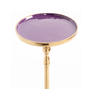 Perch Aluminum Drink Accent <b>Table</b> Two Tone Finish Drink <b>Tables</b> - Product Image 2