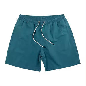 Men's Casual Athletic <b>Shorts</b> 100% Polyester Lightweight Breathable Quick Dry Elastic Waist Custom Logo Printing OEM/ODM Service - Product Image 5